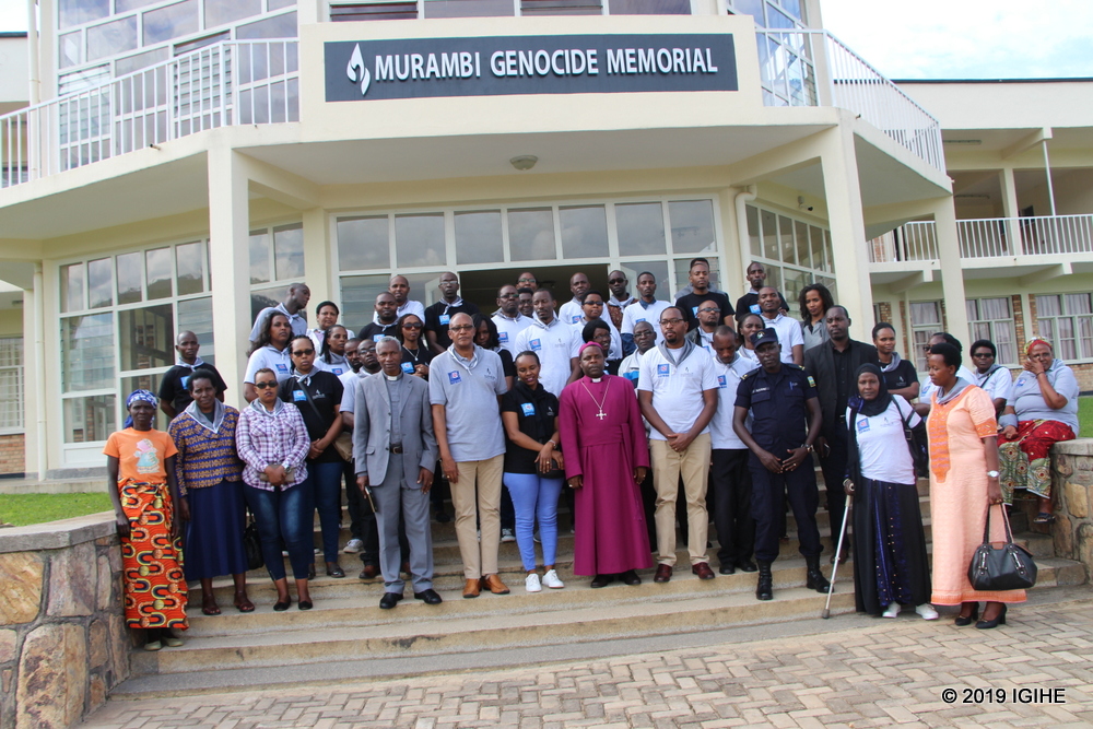 The management and staff of BUFMAR visited the Genocide memorial of Murambi