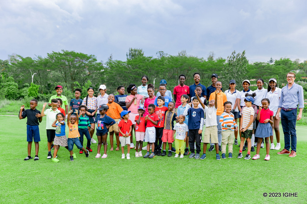 A total of 40 kids from various age groups have successfully completed the monthly golf competition. 