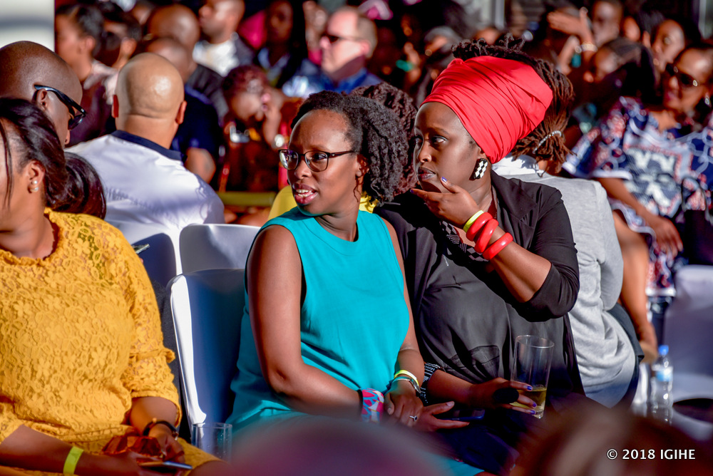 Revelers were enthralled at her designs