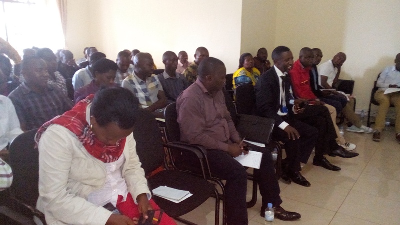 Sector executive secretaries and Sacco accountants in Rusizi district