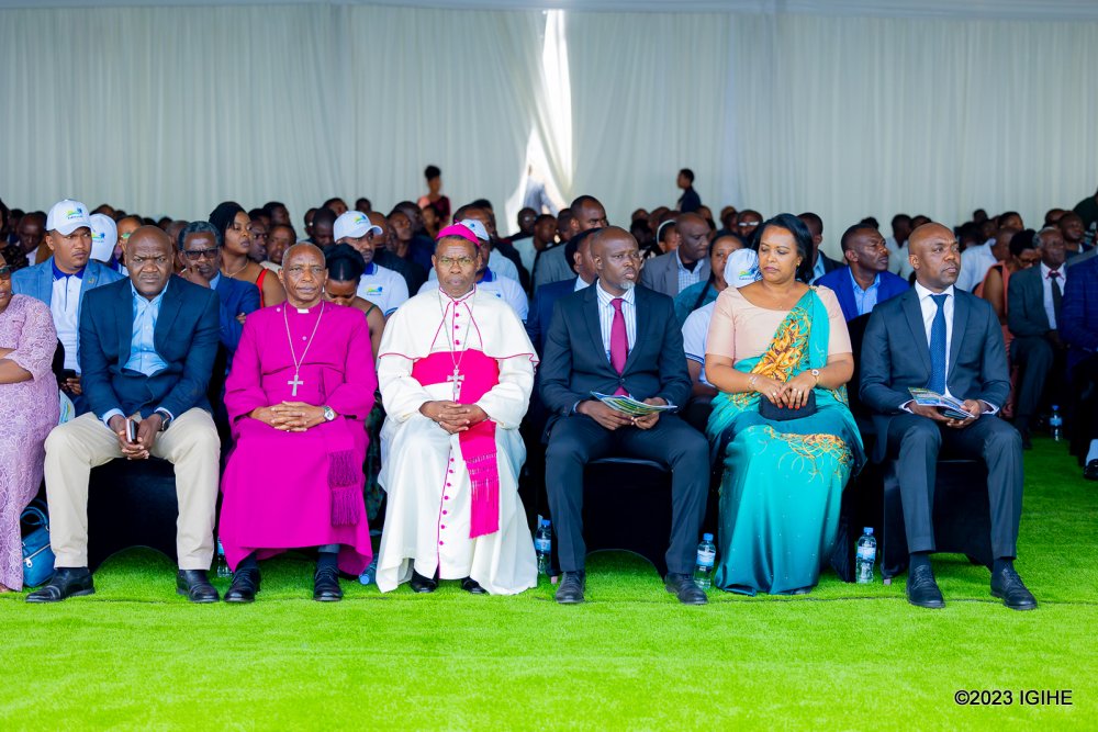 Religious leaders also attended the event.
