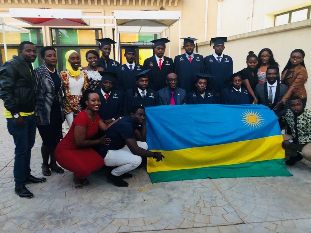 Nine Rwandans who have completed their Masters’ degree at the Pan African Institute for Water and Energy Sciences, (PAUWES) in Algeria