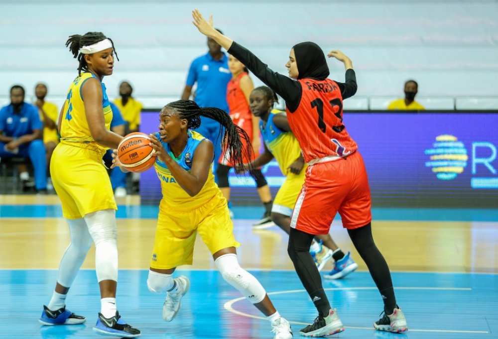 The game held last eveningsaw Rwanda losing to Egypt 59-71.