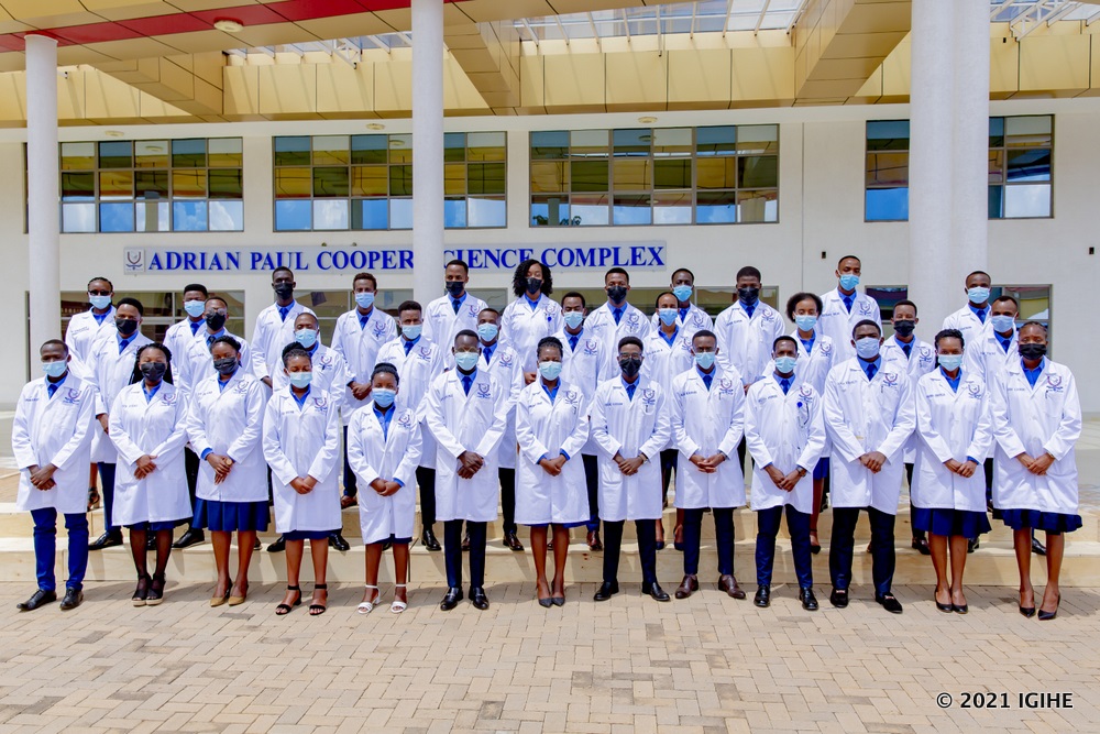 The ‘White Coat Ceremony took place on Friday 12th November 2021 at the school’s headquarters in Masoro.