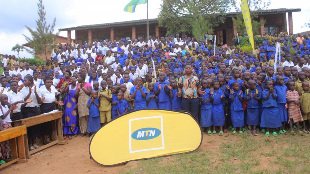 Students at Groupe Scolaire Kavumu