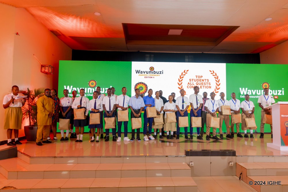 Winners were recognized for outstanding performances.