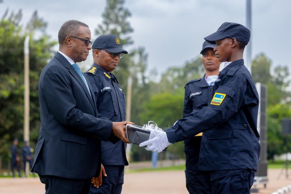 Best performers were awarded at the pass-out ceremony.