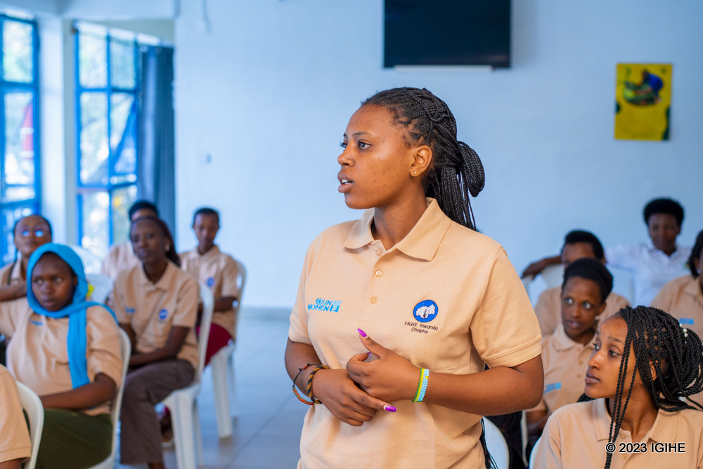 Trainees were given floor to ask questions of curiosity as the visited Sina Gerard Enterprise 