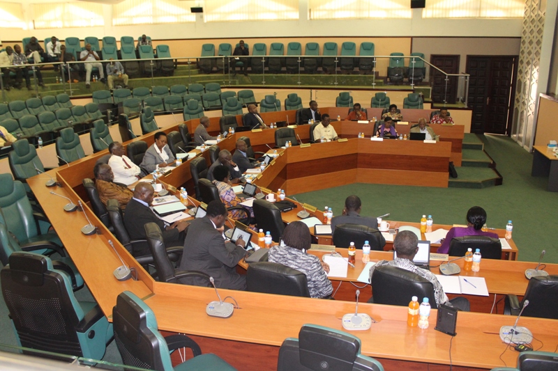 Senates sitting in the parliament