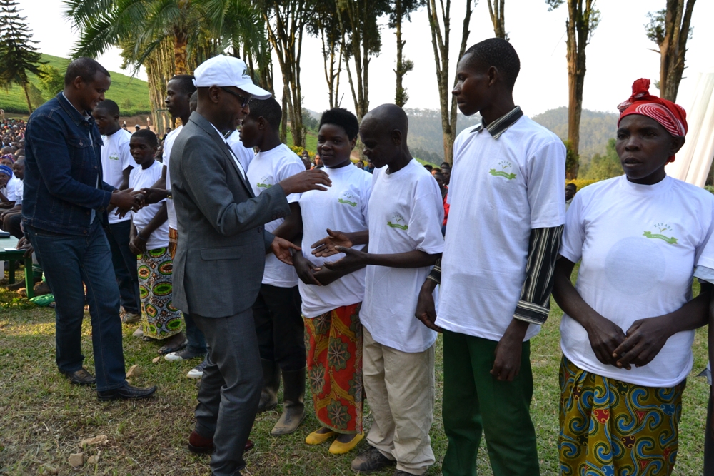"We organize this event annually to hail farmers as key partners" said Rwanda Mountain Tea Ltd General Manager, Mr. Alain Kabeja,