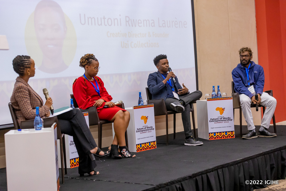 Panelists delivered inspirational talks encouraging the youth to set aside fears. 