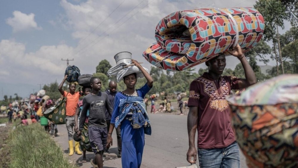 The number of new displaced people in North Kivu in January 2024 was higher than that in January 2023, which was the previous peak.