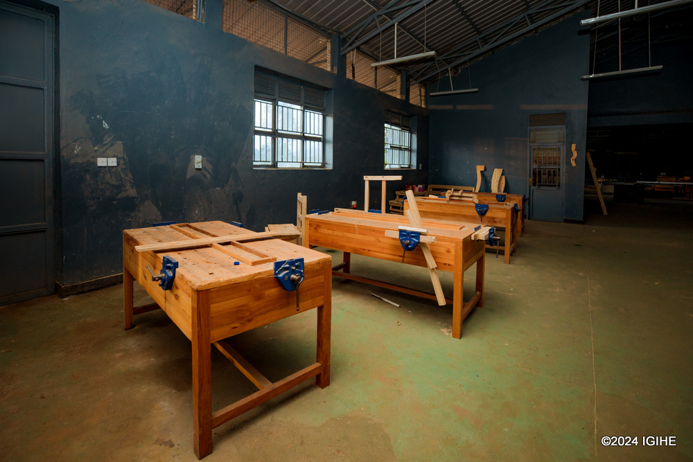Many students have become skilled carpenters.