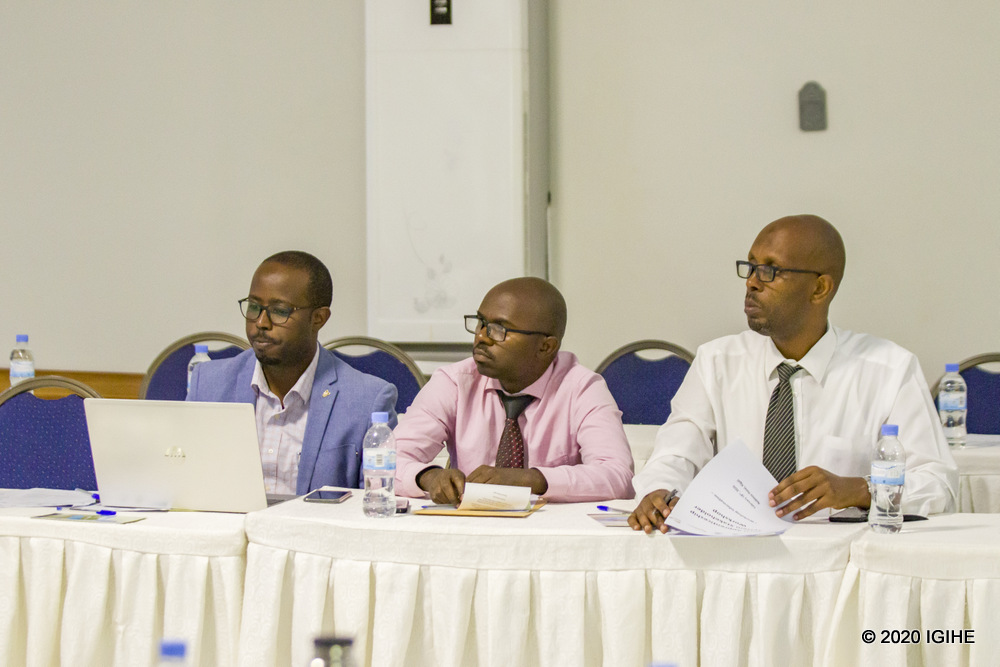 The meeting brought together members of the Association of Microfinance Institutions in Rwanda
