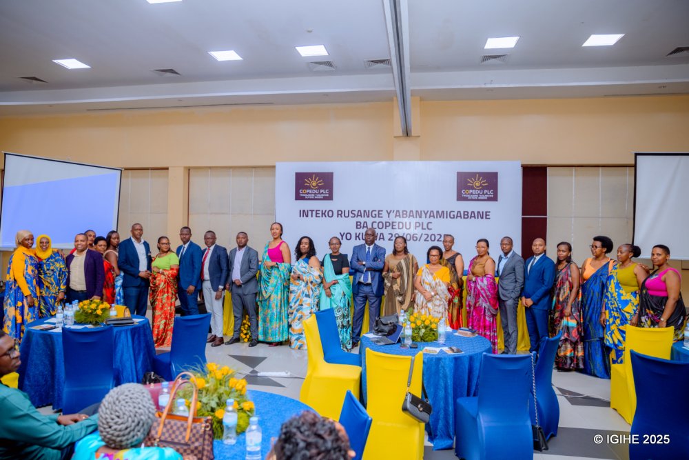 The management and staff of COPEDU PLC attended the general meeting. 