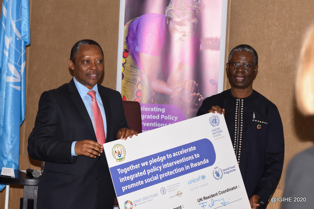 Anastase Shyaka, Minister of Local Government has reiterated the government of Rwanda aims to reduce poverty 