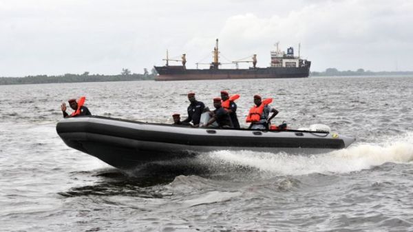 Nigeria's coast guard is working to deter piracy, which is common off the country's shores