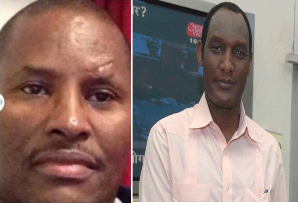 Abdul Karim Ali (left) deputizes Kayumba Nyamwasa in RNC leadership.