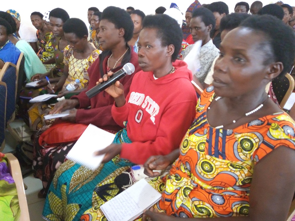 All trained women say that they have various development projects following good production from coffee plantation.
