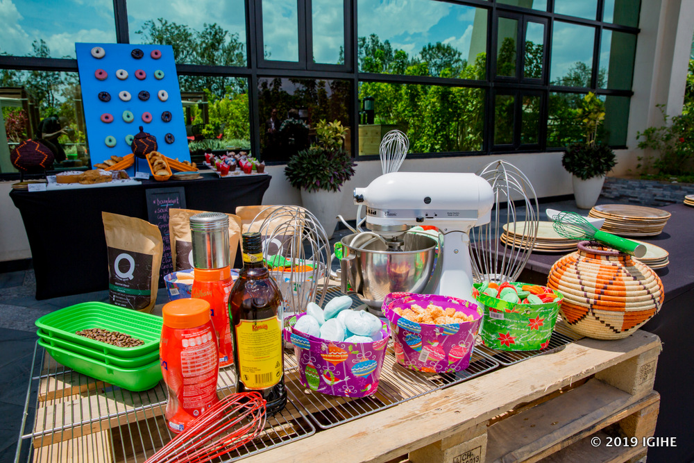 The 'Coffee Xperience' was a colorful display for those who attended