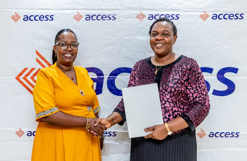 Ntamitondero (right) has taken over the role of Board Chair from Chantal Mubarure (left) who held the position since 2017.