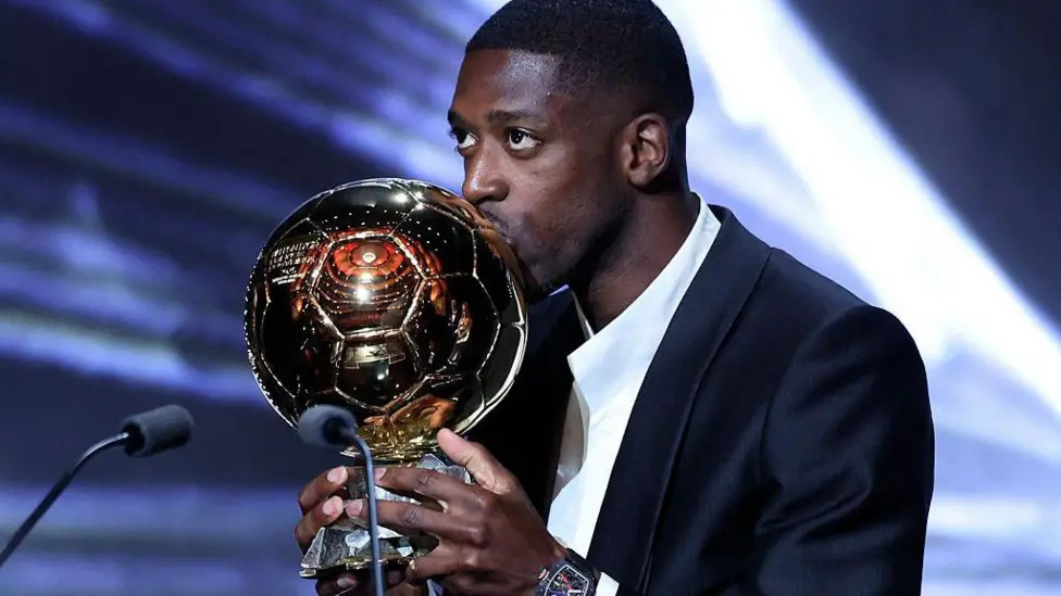 Paris Saint-Germain forward Ousmane Dembele capped the most prolific season of his career by winning the 2025 Ballon d’Or, overcoming Barcelona teenager Lamine Yamal in Paris on Monday night.