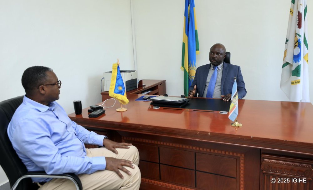 Governor Mugabowagahunde during an interview with IGIHE.