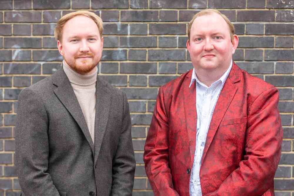 Adam Bradford with brother Alex - CREDIT SWNS GLOBAL MEDIA