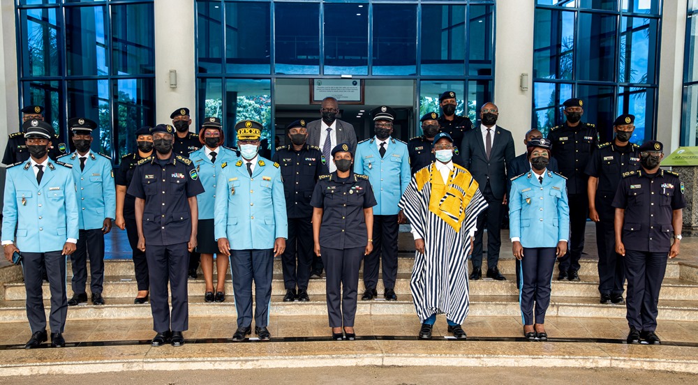 Ivory Coast delegation has visited Rwanda National Police. 