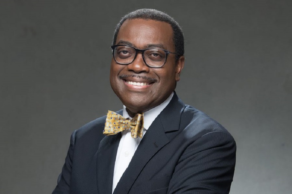 The President of the African Development Bank (AfDB), Dr. Adesina Akinwumi. 