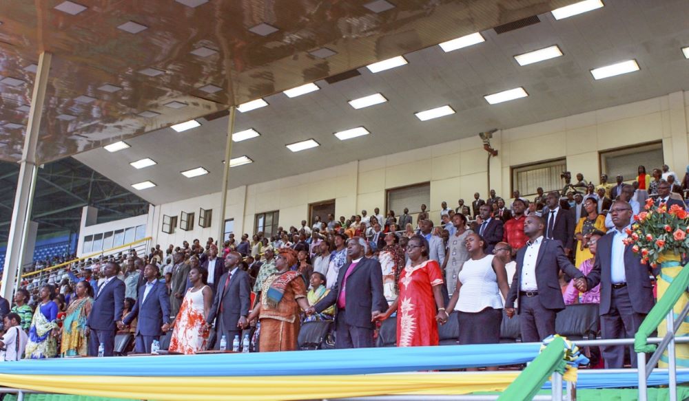 Rwandans and friends of Rwanda during Rwanda Shima Imana 2015. Photo by The New Times 