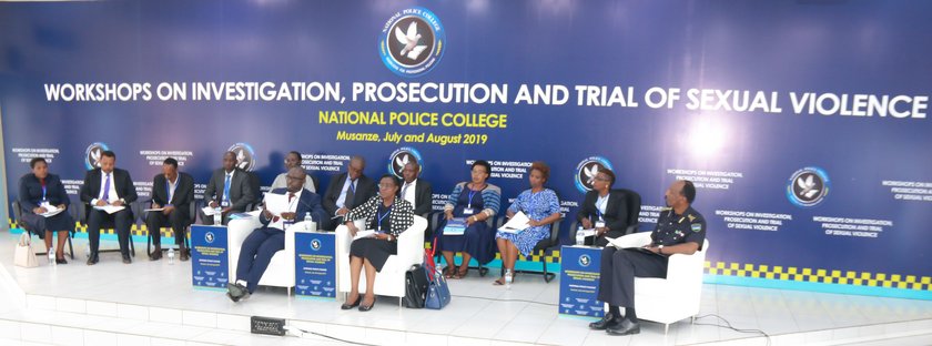 Close to 300 legal professionals from different criminal justice system organs will benefit from the training.