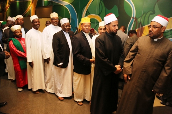 PRESIDENT John Magufuli and his guests queue at a special iftar he hosted at the State House in Dar es Salaam on Tuesday. The ‘break-the-fast’ function was attended by religious leaders, senior government officials and other invitees. (Photo by State House) PRESIDENT John Magufuli and his guests queue at a special iftar he hosted at the State House in Dar es Salaam on Tuesday. The ‘break-the-fast’ function was attended by religious leaders, senior government officials and other invitees.
