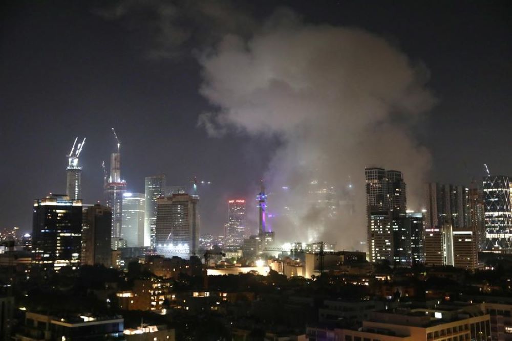 Israel reported 41 wounded, heavy damage in Iran's retaliatory attack. 