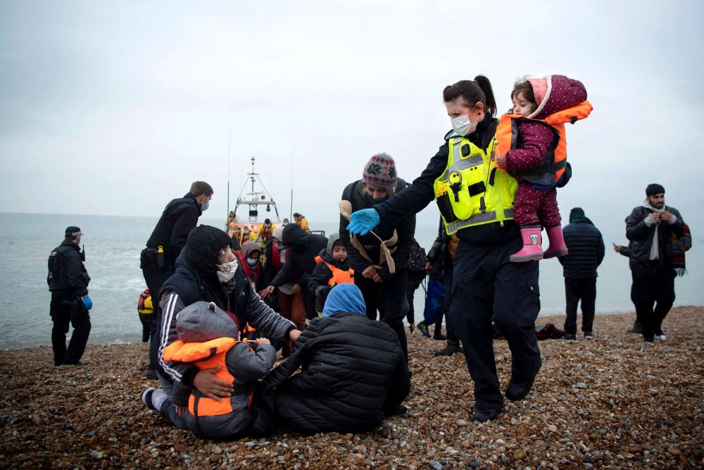 The signed partnership will see Rwanda accommodating asylum seekers staying in UK illegally.