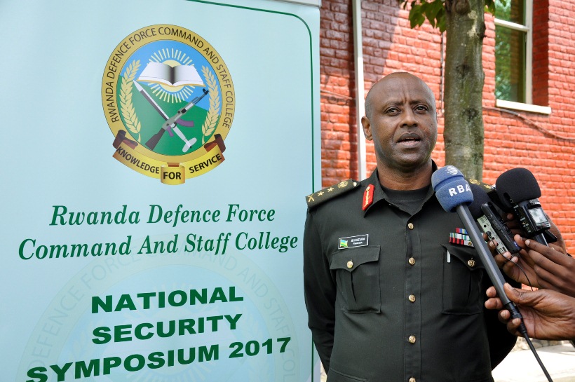 RDF CSC Commandant, Maj Gen JB Kazura