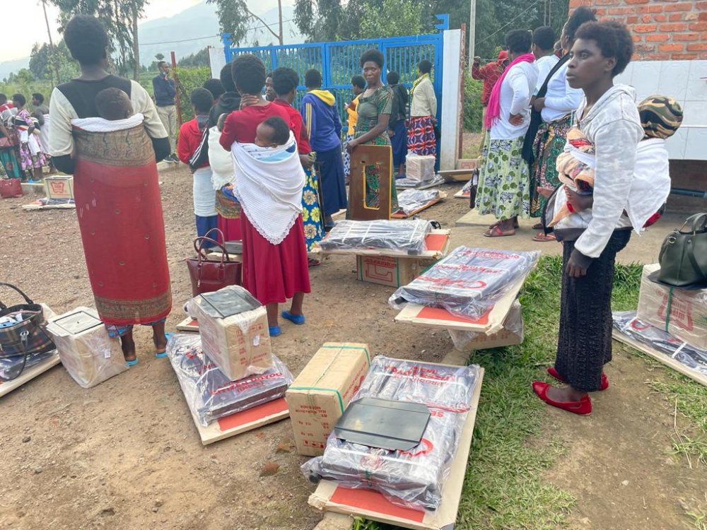 Beneficiaries expressed optimism that received sewing machines will pave the way for improved livelihoods.  