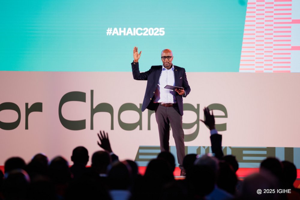 Dr. Githinji Gitahi, CEO of AMREF Health Africa encouraged Africans to view the decline in foreign aid not as a crisis but as an opportunity to develop long-term solutions.