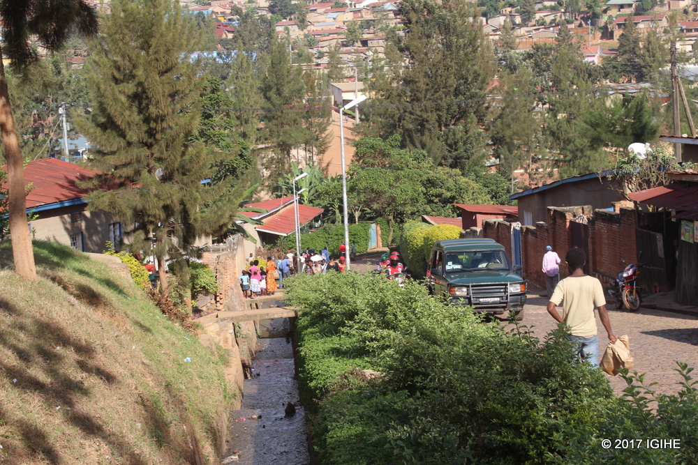 The location where the body has been found