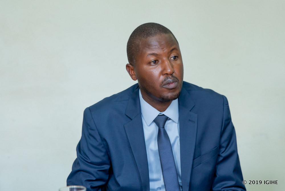 Aimable Gahigi, the new Director General of Rwanda Meteorological Centre 