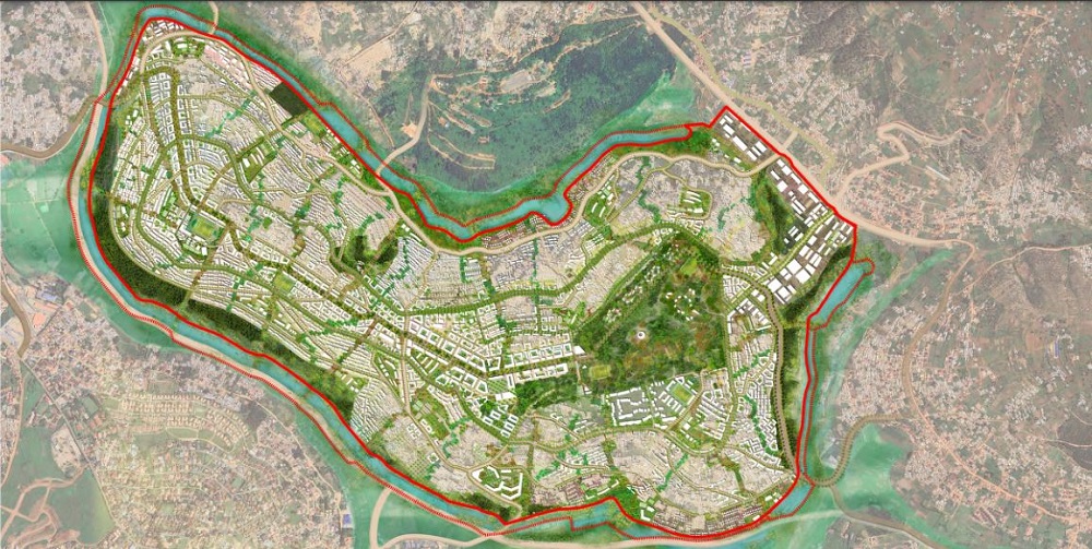 The project will be undertaken in a 600-hectare area.