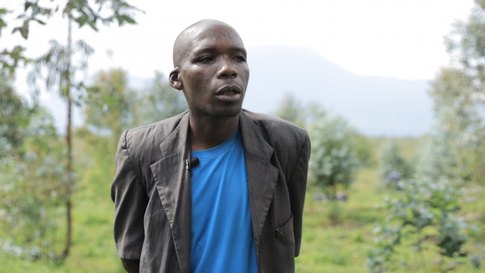 James is among citizens living in Kanyanja camp in Nyiragongo Territory whose house were destroyed by earthquakes. 