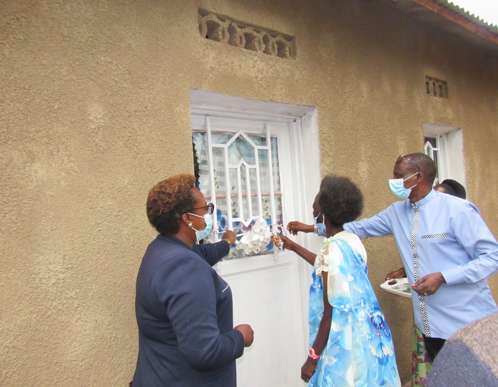 Mukambuguje is grateful to the authorities who took care of her until the house was built for her