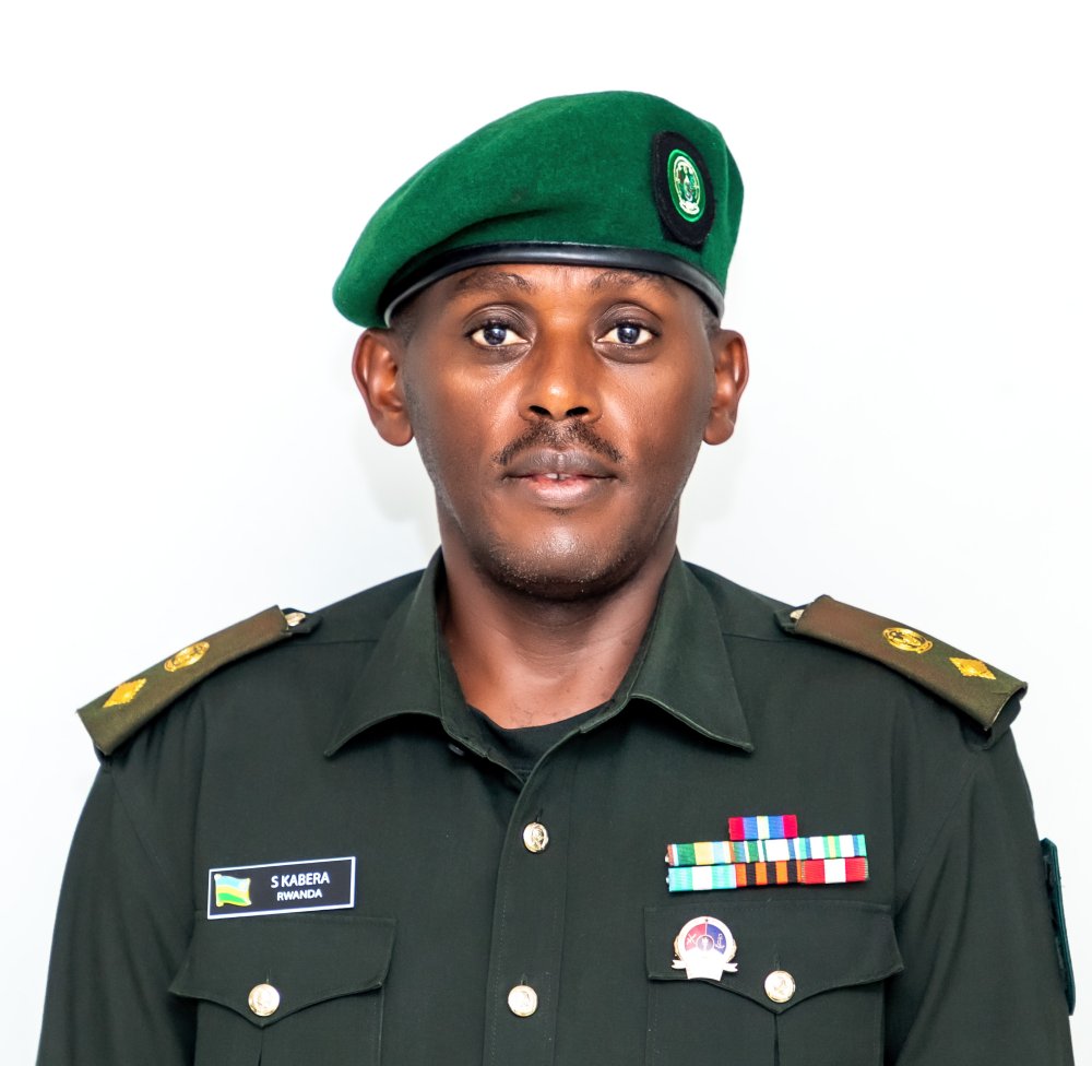 The Deputy Spokesperson of Rwanda Defence Force (RDF), Lt Col Simon Kabera. 