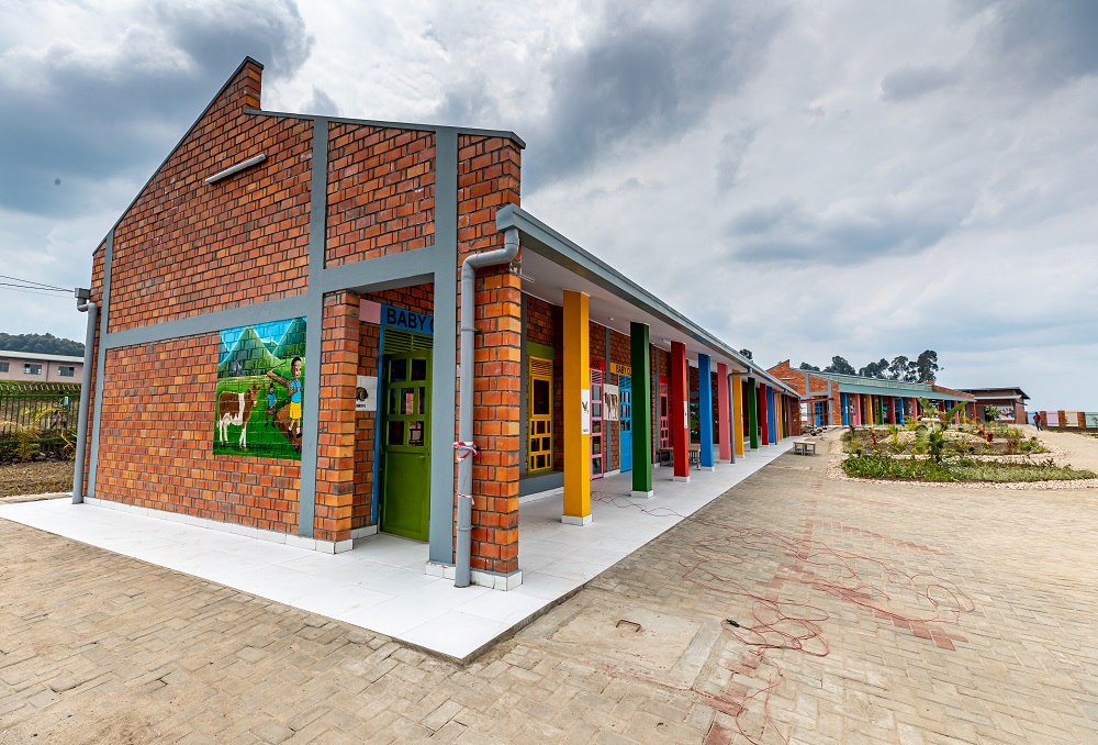 An Early Childhood Development Center at one of model villages built by RDF.