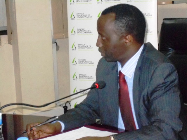 Alex Kanyankore, CEO at BRD during Signing Event