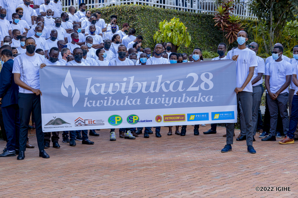 The management and staff from Rwanda Mountain Tea Ltd along with colleagues from six more companies operating under one umbrella, have paid tribute to victims of the 1994 Genocide against the Tutsi. 