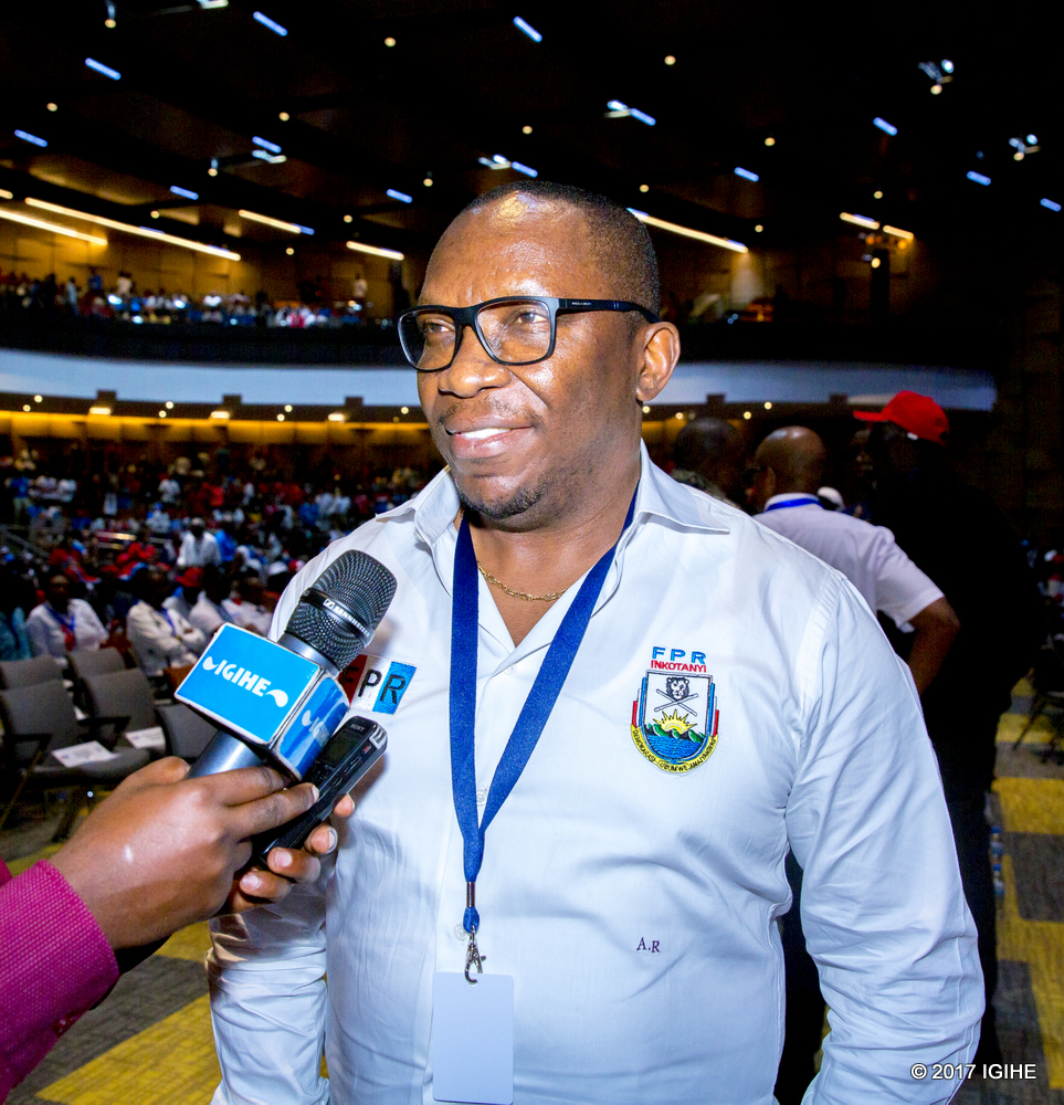 Ambassador of Rwanda in Belgium, Amandin Rugira