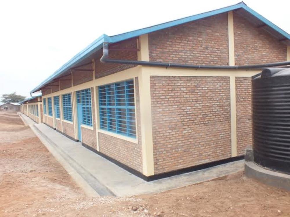 The new school inaugurated in Mahama camp is comprised of 60 classrooms.
