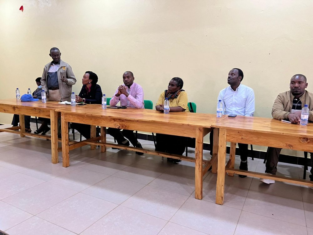 Amb. Zephyr Mutanguha who represented Rotary Club Kigali Virunga said that beneficiaries received arable fields and enlightened them on the relevance of being actively involved in their development.